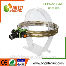 Cheapest Wholesale colorful Adjustable focus Headlight 1*aa or 14500 rechargeable led headlamp for military
